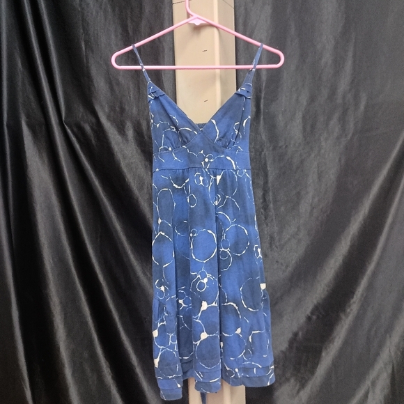 American Eagle Outfitters Blue Spaghetti Strap Mini Dress - Picture 4 of 9